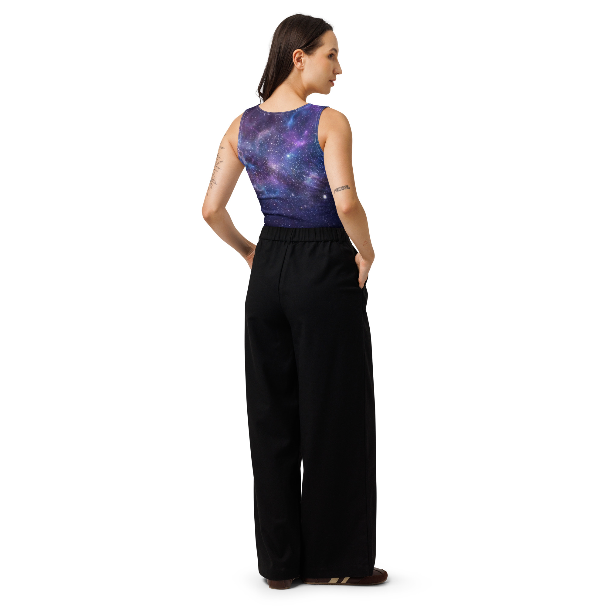 AWARE Logo Ladies cotton crop top - Image 6