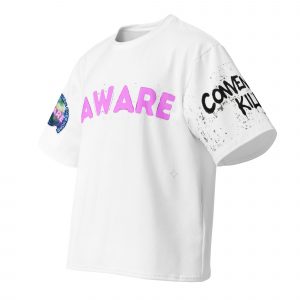 AWARE Simple Sig Flat Patch Oversized cotton t-shirt