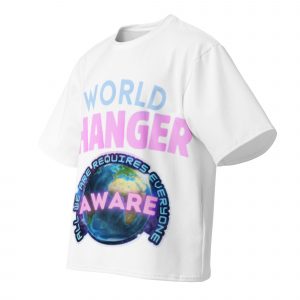 World Changer Oversized cotton t-shirt