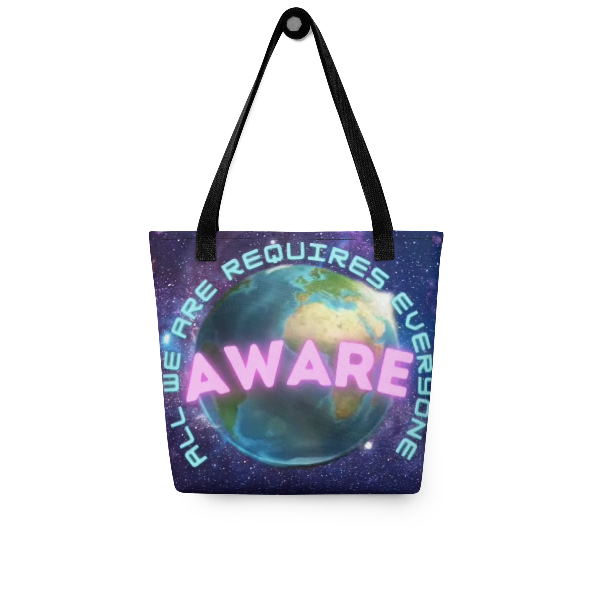 AWARE Logo Tote bag - Image 4