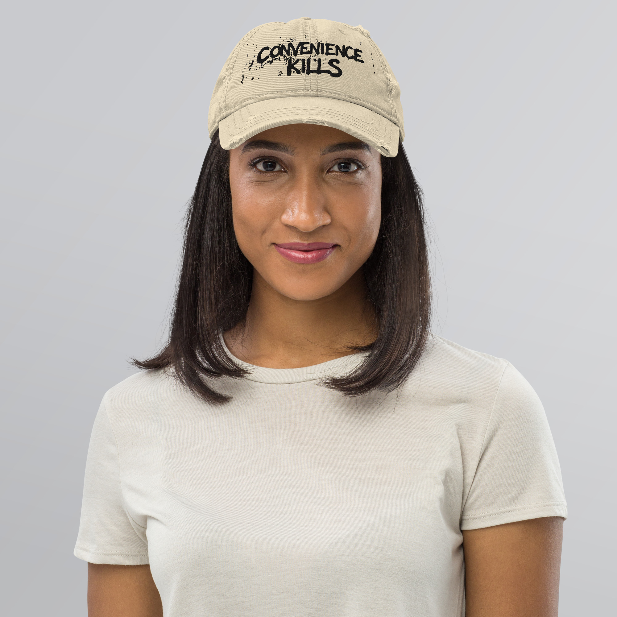Convenience Kills Distressed Dad Hat - Image 25