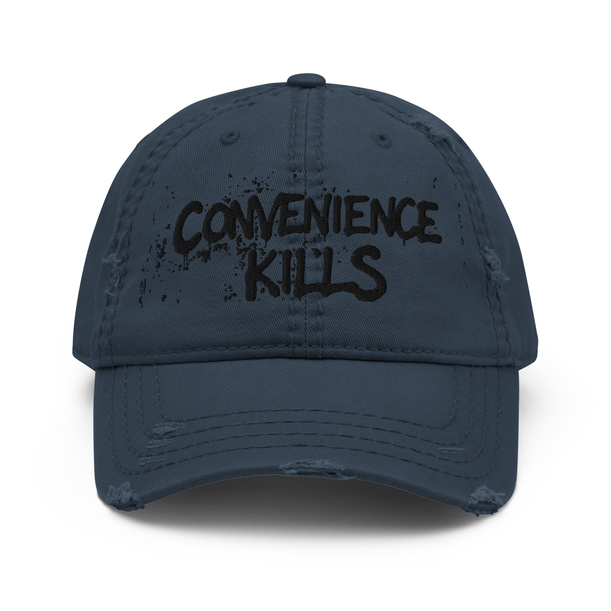 Convenience Kills Distressed Dad Hat - Image 2