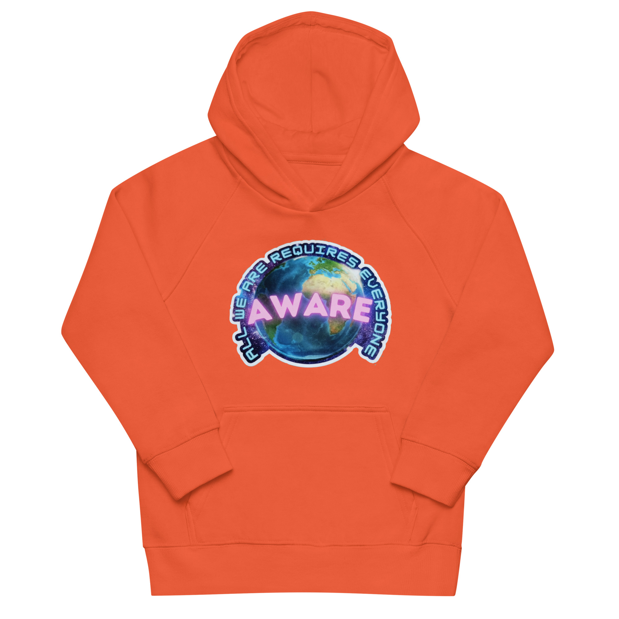 AWARE Logo Kids Eco hoodie - Image 3