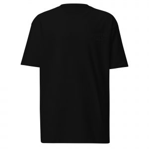 Convenience Kills Black on Black premium heavyweight tee