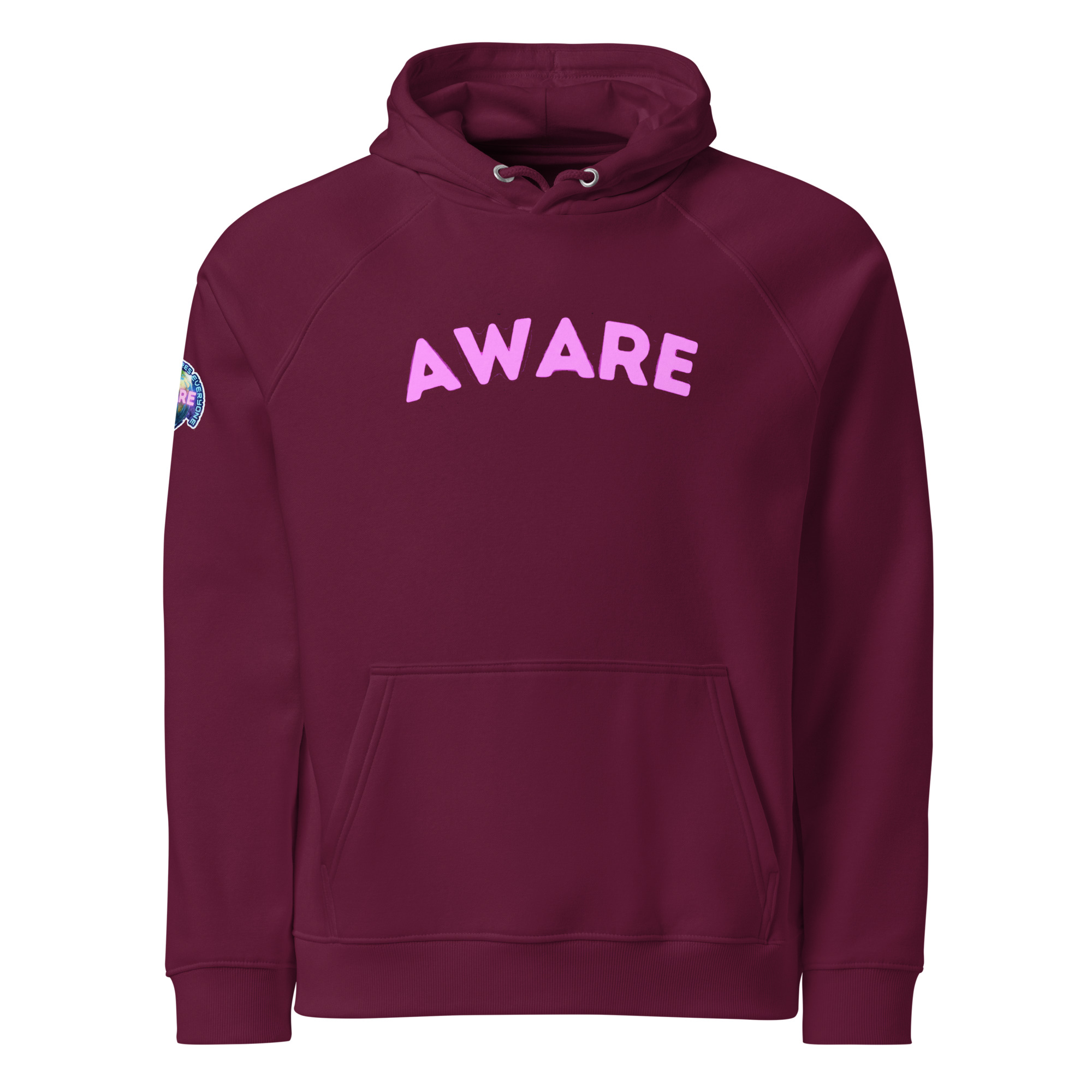 AWARE Simple Signature Unisex ECO hoodie - Image 2