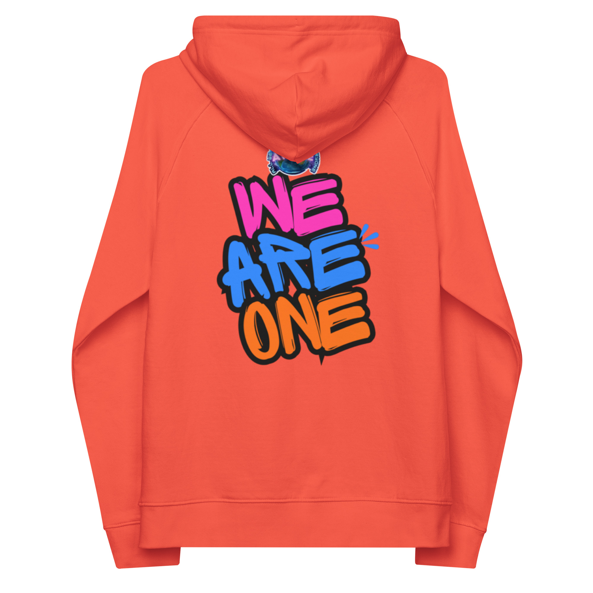 WE ARE ONE Unisex ECO raglan hoodie - Image 34
