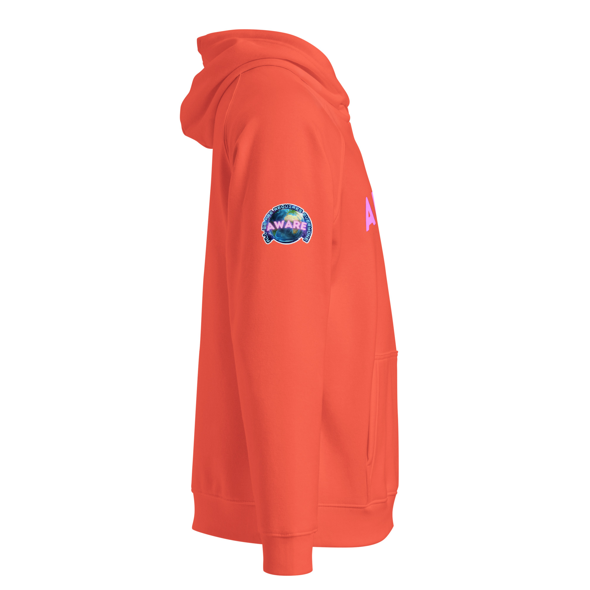 AWARE Simple Signature Unisex ECO hoodie - Image 23