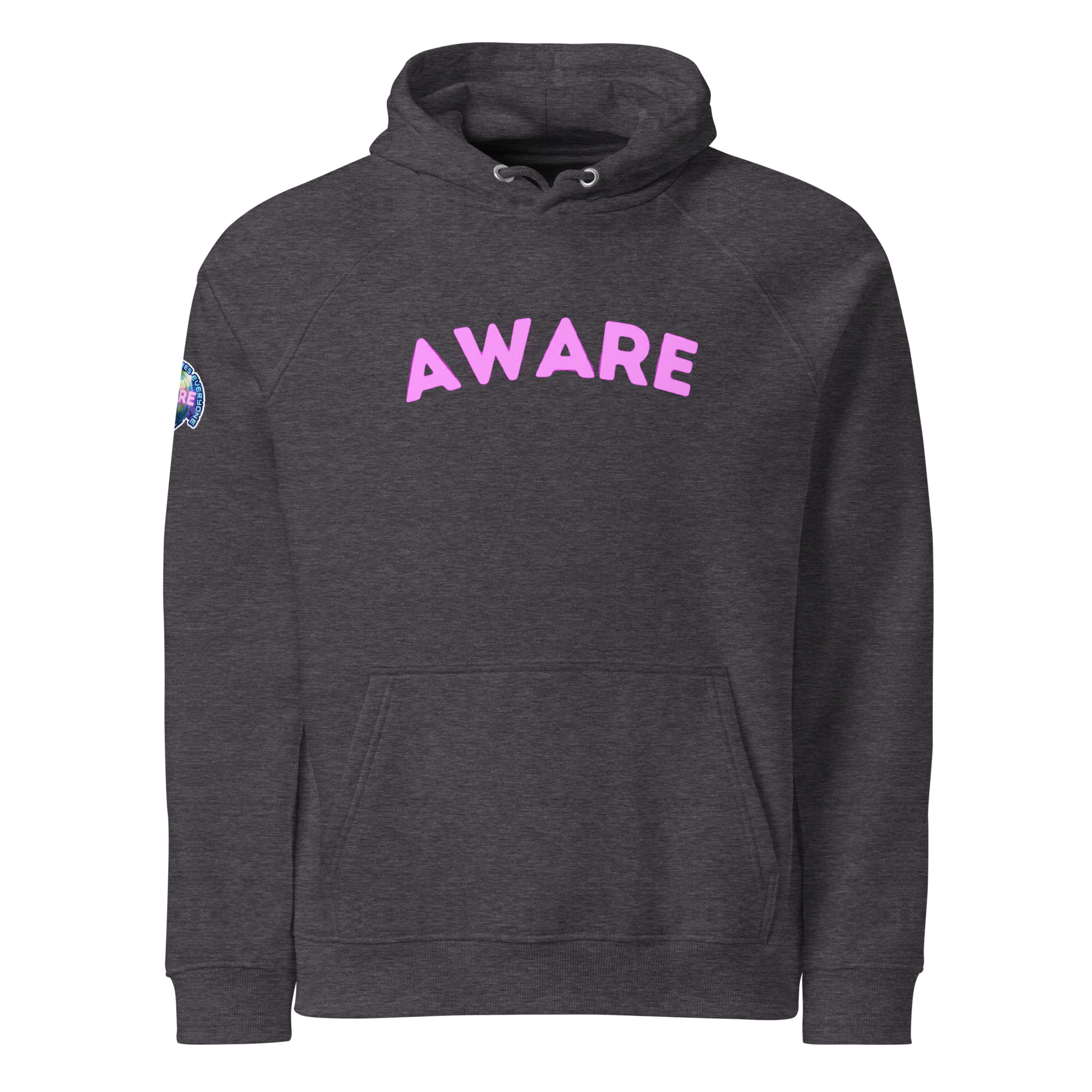 AWARE Simple Signature Unisex ECO hoodie - Image 3