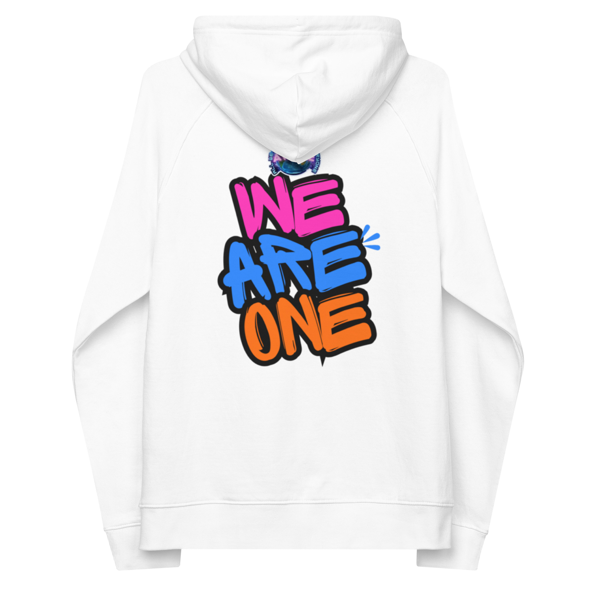 WE ARE ONE Unisex ECO raglan hoodie - Image 30