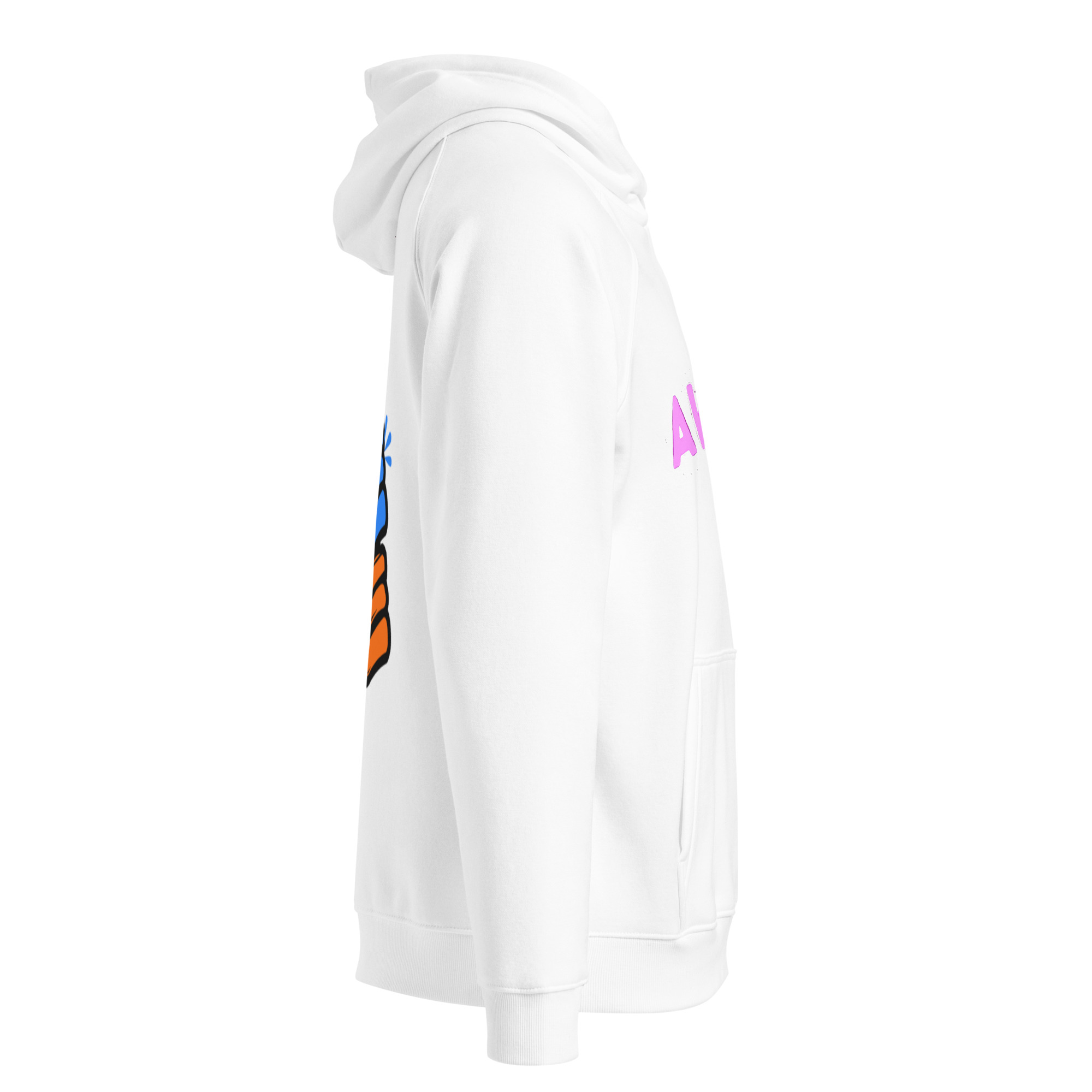 WE ARE ONE Unisex ECO raglan hoodie - Image 24