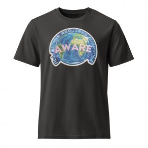 AWARE Flat Patch Unisex Vintage T-Shirt