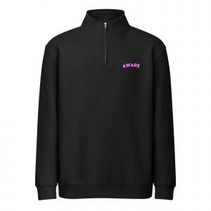 AWARE Simple Signature Premium 1/4 Zip Sweatshirt