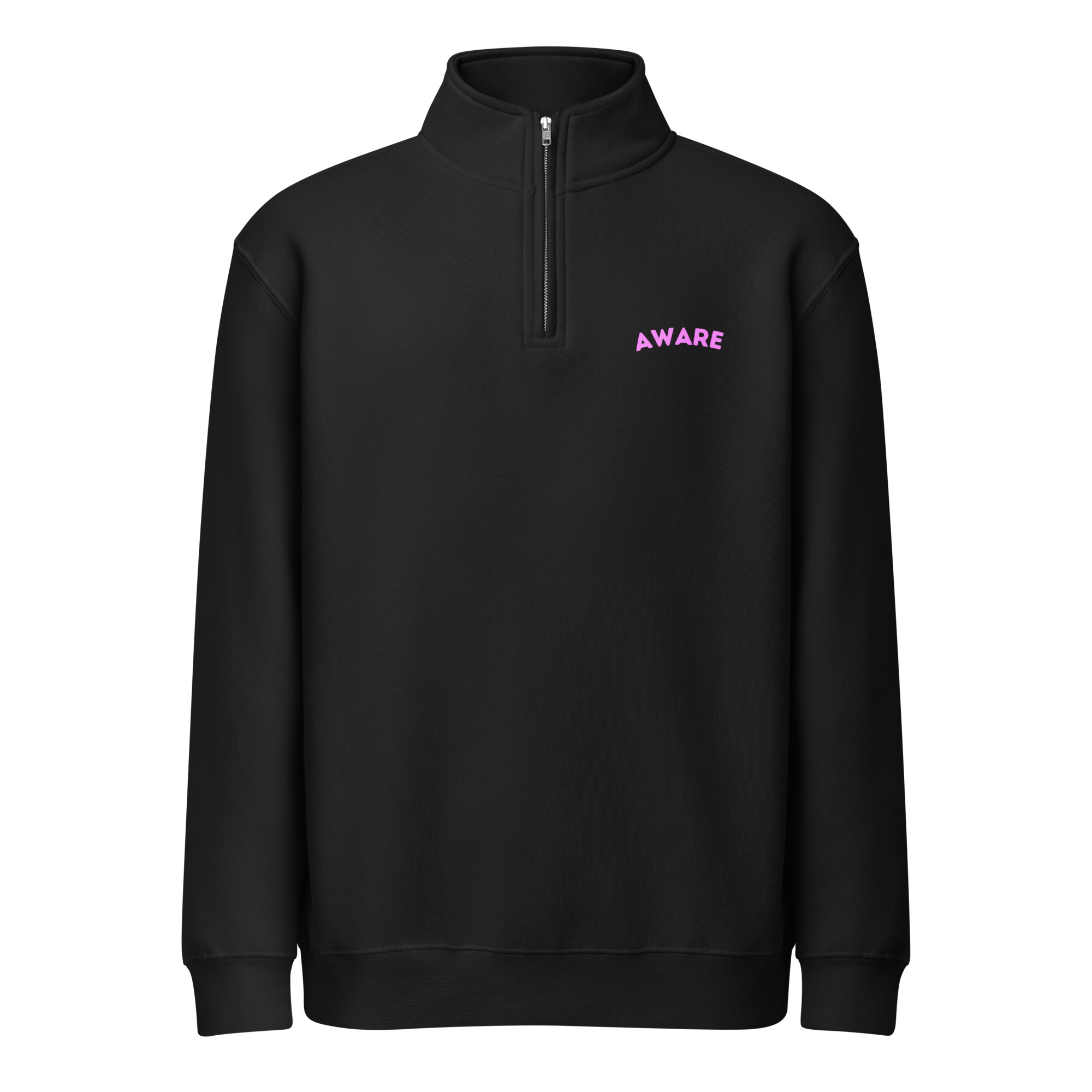 AWARE Simple Signature Premium 1/4 Zip Sweatshirt