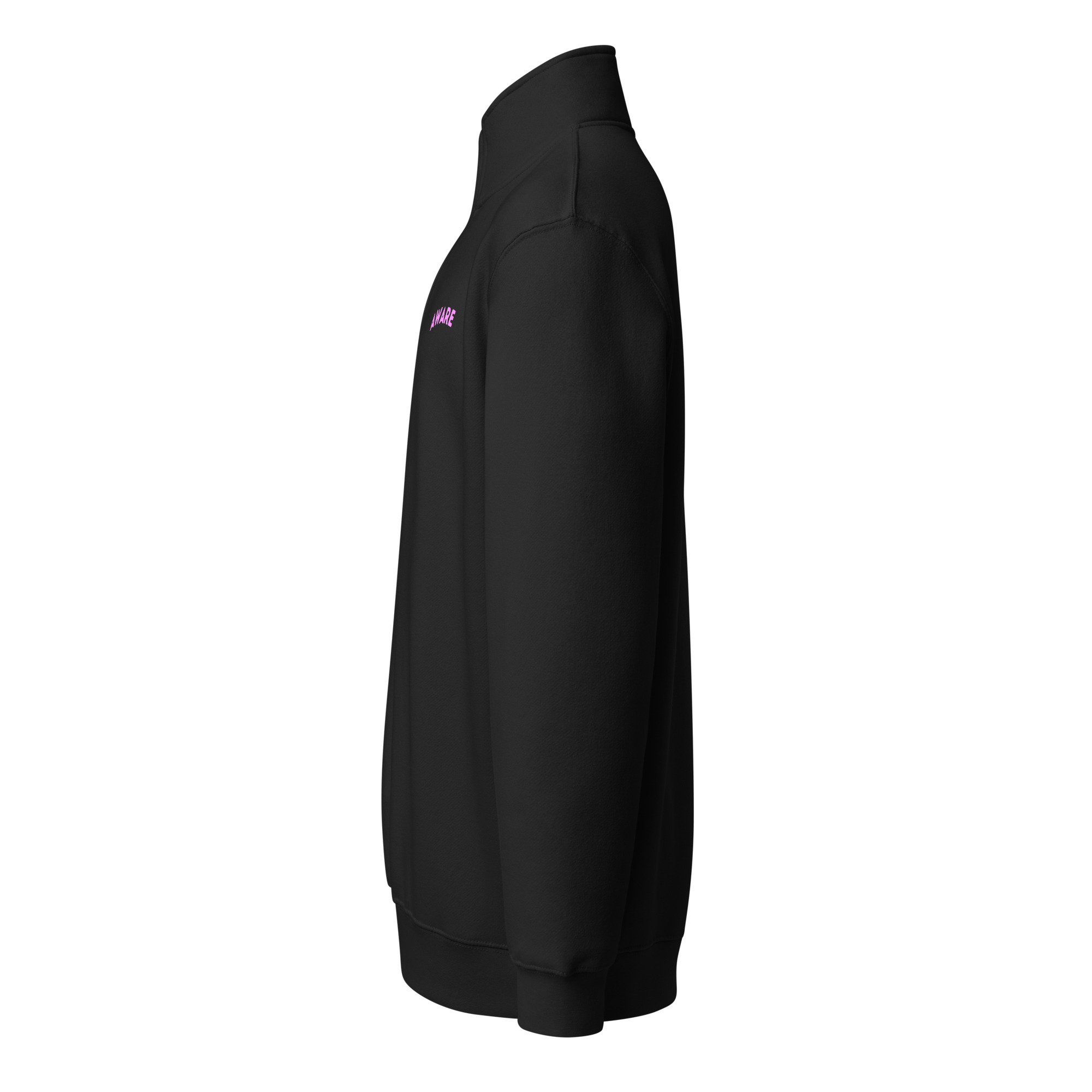 AWARE Simple Signature Premium 1/4 Zip Sweatshirt - Image 3